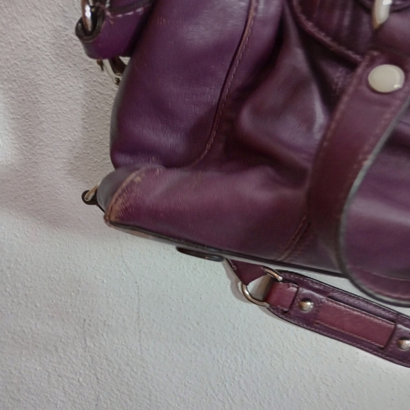 Rare Coach Ashley Purple‎ Bag - Picture 5 of 7